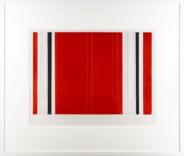 PEIRE Luc - Dyptique Rouge